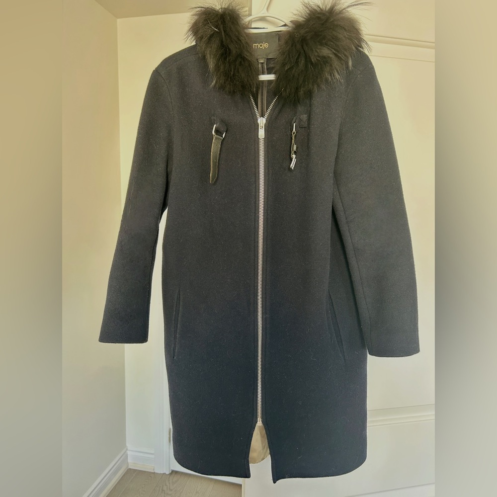 Maje wool coat!